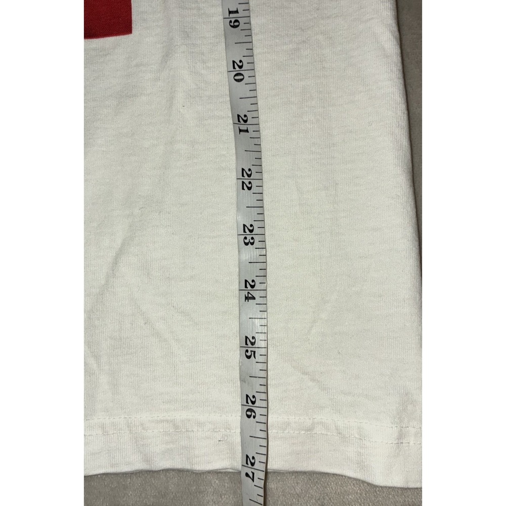 Beyonce T Shirt M White Cowboy Carter Tour Merch Los Angeles NEW *flaws - Picture 5 of 6